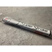 SuperStroke X TRAXION Tour 1.0  Putter Grip White/Black/Red